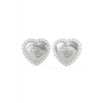 Cercei Guess That's Amore stud inima JUBE01073JWRHT-U