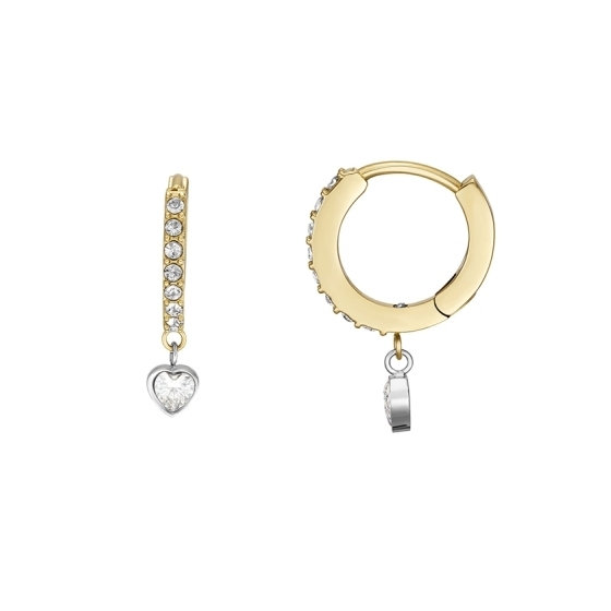 Cercei Fossil Sadie Tokens Of Affection Hoops JF04358998