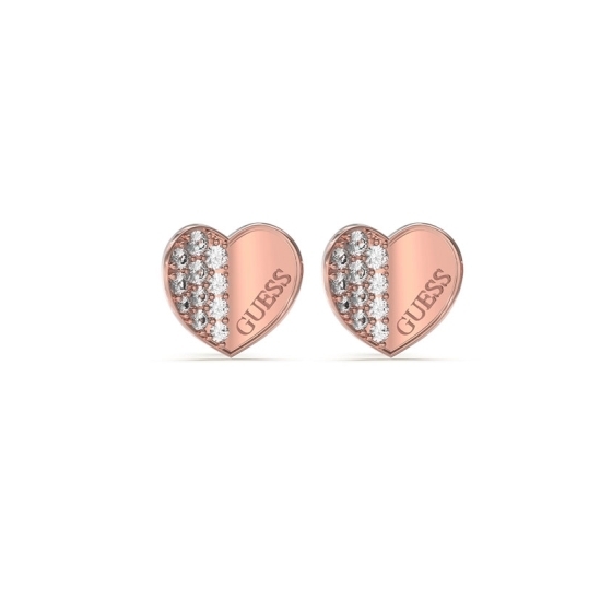 Cercei Guess Lovely stud cu cristale JUBE03038JWRGT-U