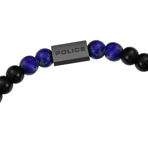 Bratara Police Urban Color Onyx and Lapis lazuli beads PEAGB0001305