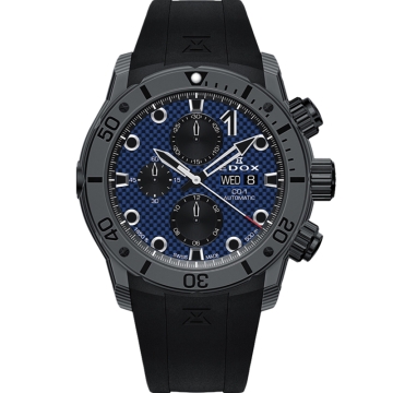 Ceas Edox CO-1 Carbon Chronograph Automatic 01125 CLNGN BUNN