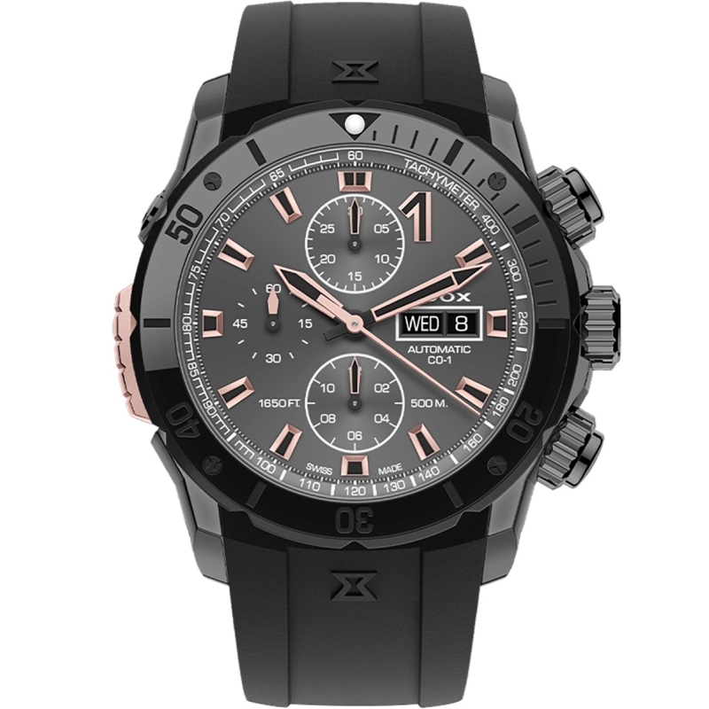 Ceas Edox CO-1 Chronograph Automatic 01128 37GNRCA GNR