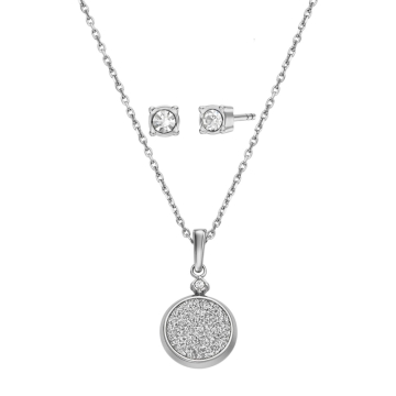 Set bijuterii Fossil cu cubic zirconia JGFTSET1081