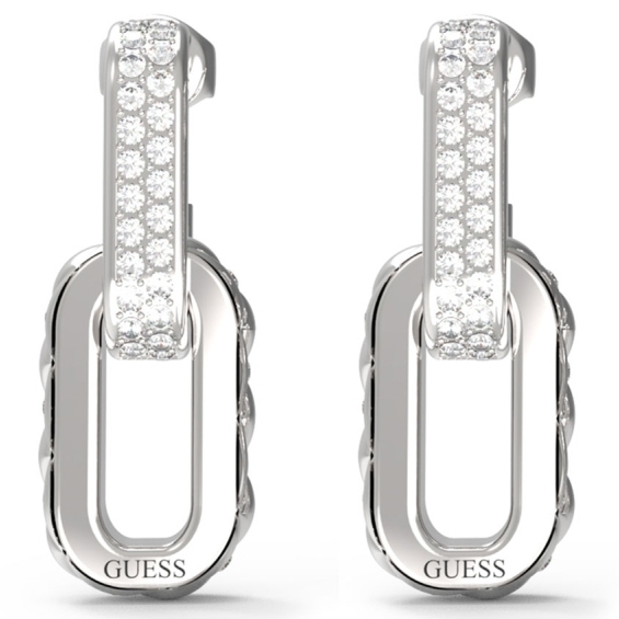 Cercei Guess Stylish stud lung cu cristale JUBE04582JWRHT-U