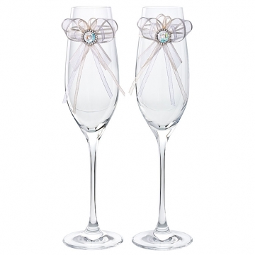 Pahare de cristal Preciosa - Wedding Set